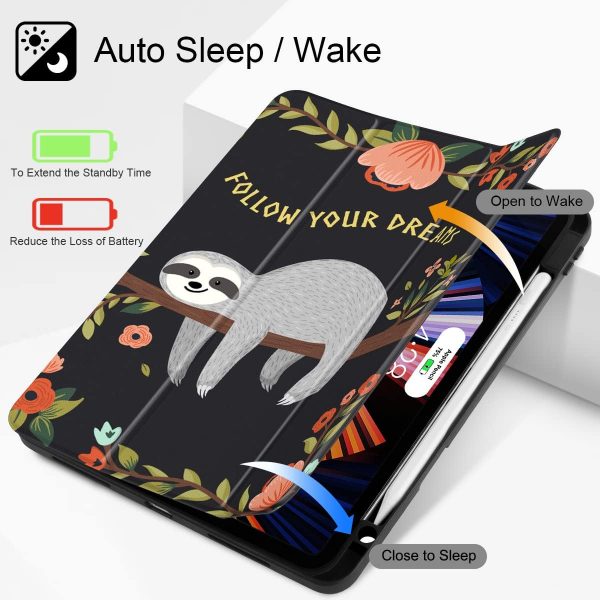 May Chen Standl iPad Pro Klf (12.9 in)-Sloth