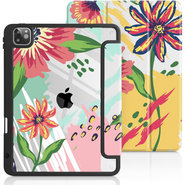 May Chen Standl iPad Pro Klf (12.9 in)-Graffiti Flower