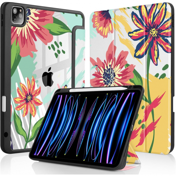 May Chen Standl iPad Pro Klf (12.9 in)-Graffiti Flower