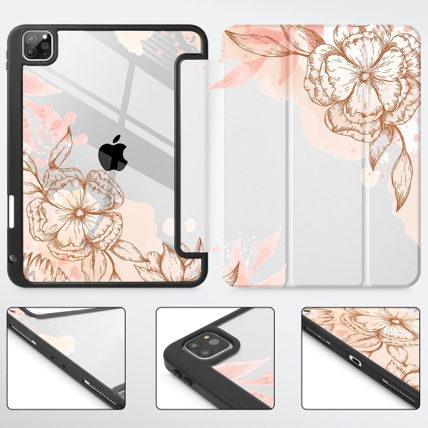 May Chen Standl iPad Pro Klf (12.9 in)-Floral Elements