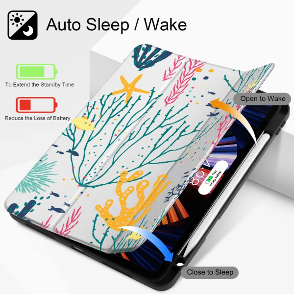 May Chen Standl iPad Pro Klf (12.9 in)-Corals