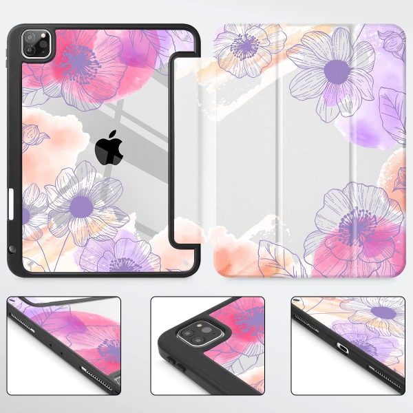 May Chen Standl iPad Pro Klf (12.9 in)-Flower Romance