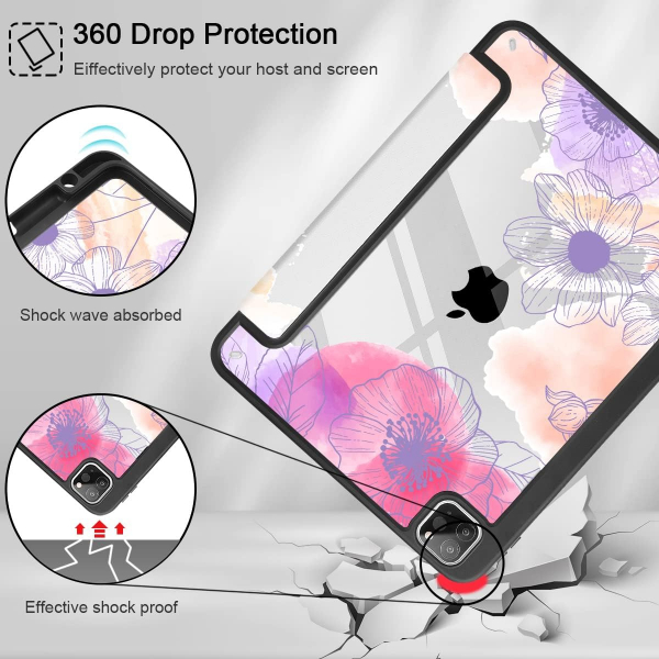 May Chen Standl iPad Pro Klf (12.9 in)-Flower Romance