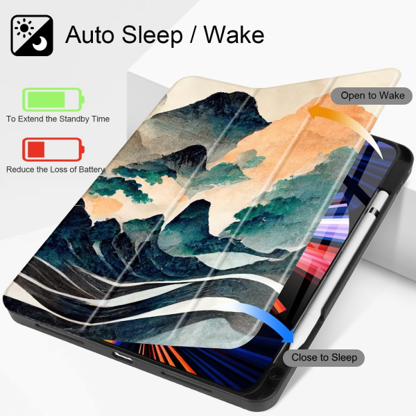 May Chen Standl iPad Pro M4 Klf (13 in)-Mountain