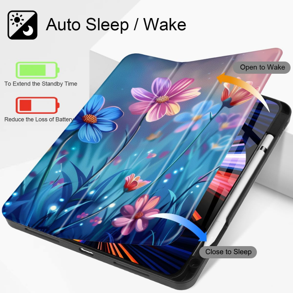 May Chen Standl iPad Pro M4 Klf (13 in)-Flowers Growing