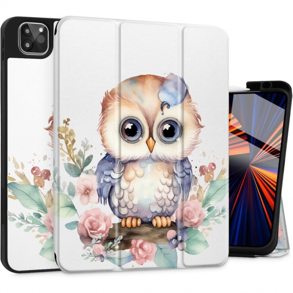 May Chen Standl iPad Pro M4 Klf (13 in)-Cute Owl