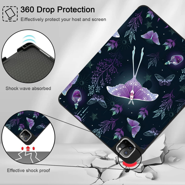 May Chen Standl iPad Pro Klf (12.9 in)-Butterflies