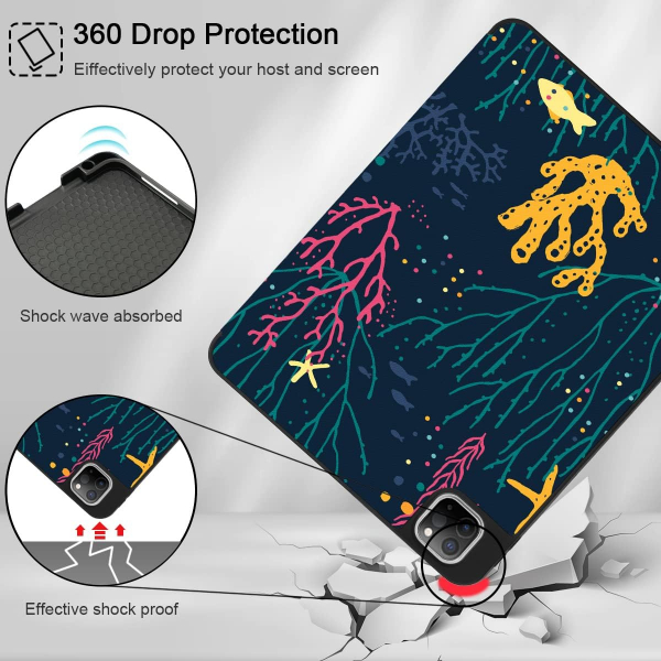 May Chen Standl iPad Pro Klf (12.9 in)-Corals