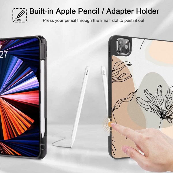 May Chen Standl iPad Pro Klf (12.9 in)-Flowers and Leaves
