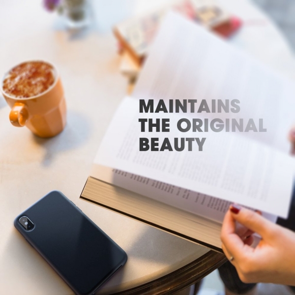 MeanLove Apple iPhone X Silikon K�l�f-Black