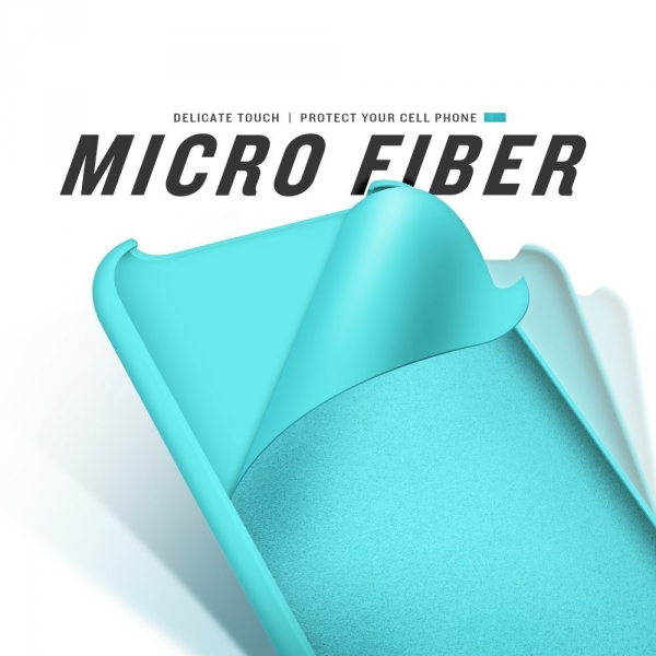 MeanLove Apple iPhone X Silikon K�l�f-Blue