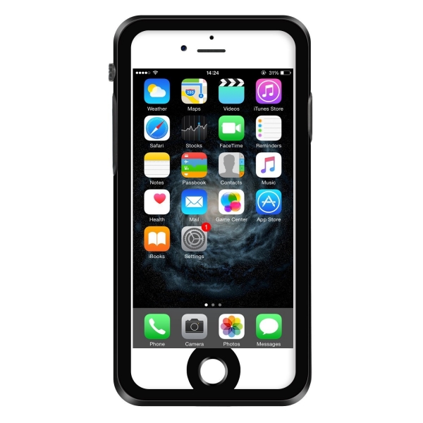 Meritcase iPhone 7 Su Geirmez Klf-Black