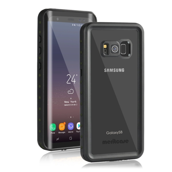 Meritcase Samsung Galaxy S8 Su Geirmez Klf (MIL-STD-810G)