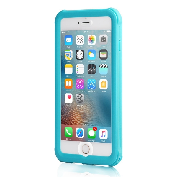 Meritcase iPhone 6/6S Plus Su Geirmez Klf-Blue