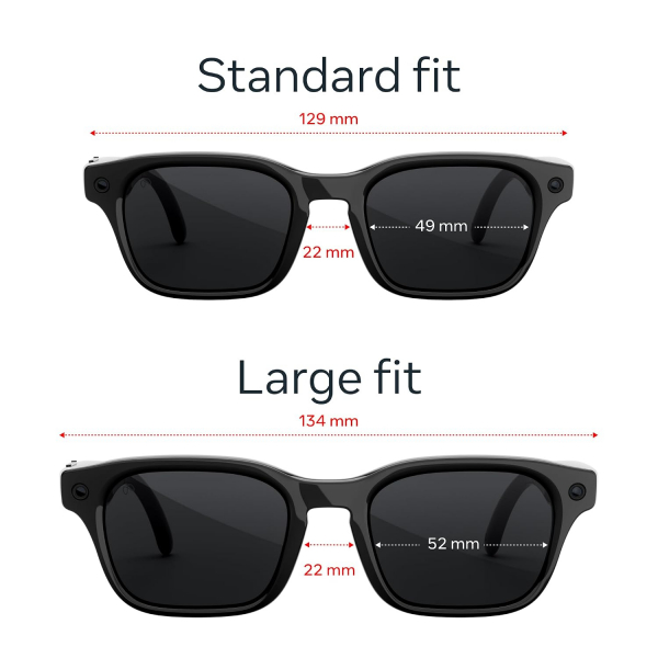 Meta Adventurer 2026 Ak�ll� G�zl�k (Large, Polarize)