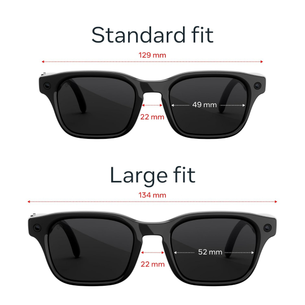 Meta Adventurer 2026 Ak�ll� G�zl�k (Standart)-Classic Black/Transitions Grey