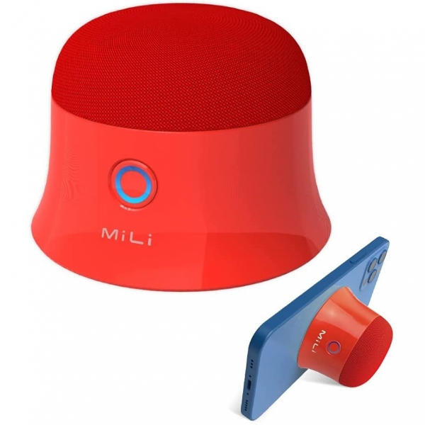MiLi Manyetik Kk Bluetooth Hoparlr-Red