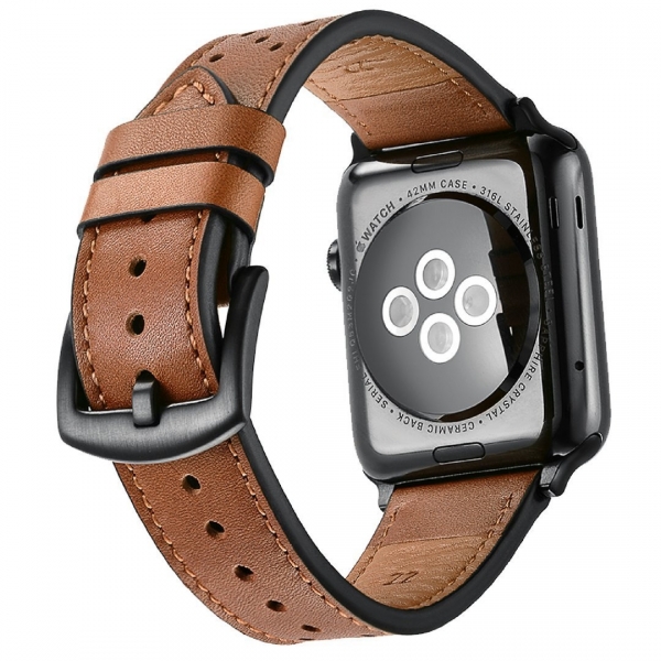Mifa Apple Watch Deri Kay (42mm)-Brown
