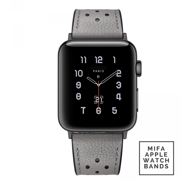 Mifa Apple Watch Deri Kay (42mm)-Grey