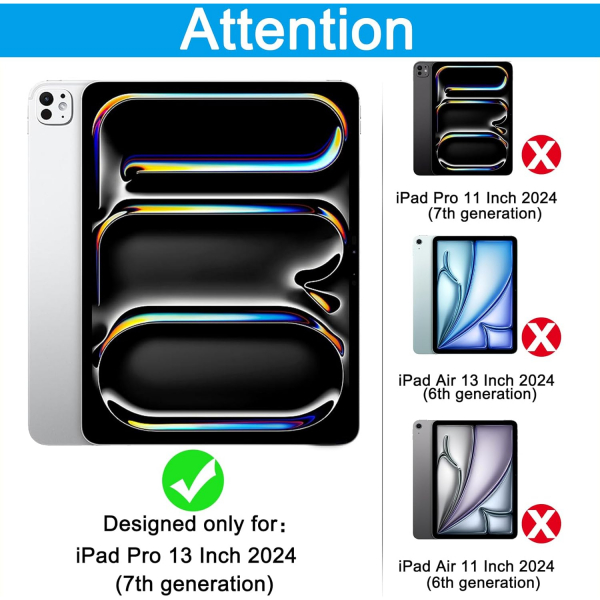Milomdoi iPad Pro Temperli Cam Ekran Koruyucu(13 in)