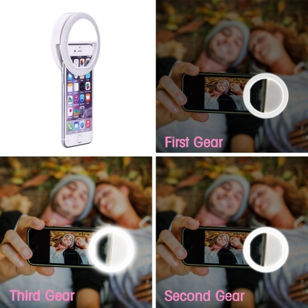 MindKoo 36 Highlight LED Flal Selfie Ring-White