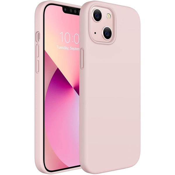 Miracase Silikon Apple iPhone 13 Klf-Pink