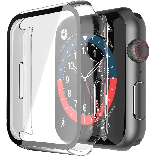 Misxi Apple Watch 9 Bumper Klf (2 Adet)(45mm)-Transparent