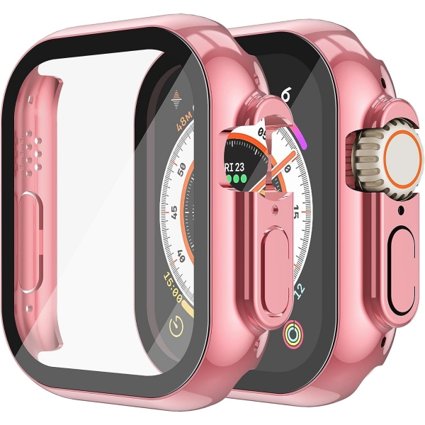 Misxi Apple Watch Ultra/2 49mm Bumper Klf -Rose Pink