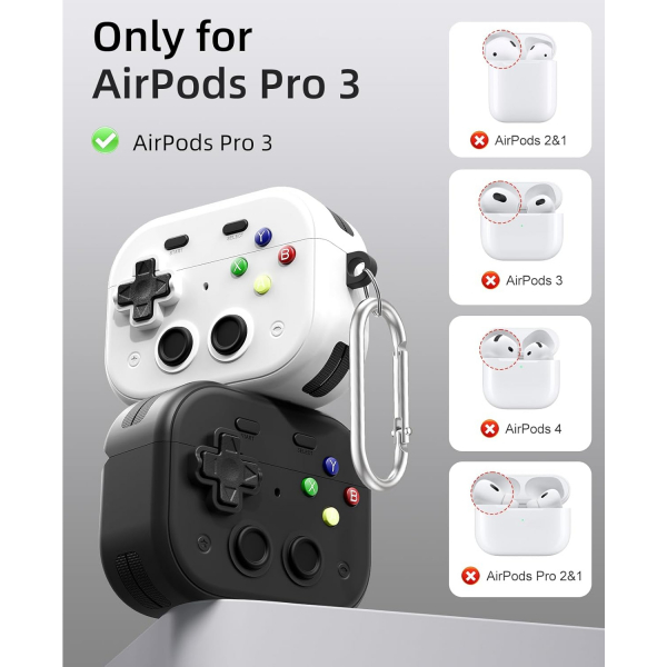 TiMOVO Apple AirPods Pro 3 Klf-White