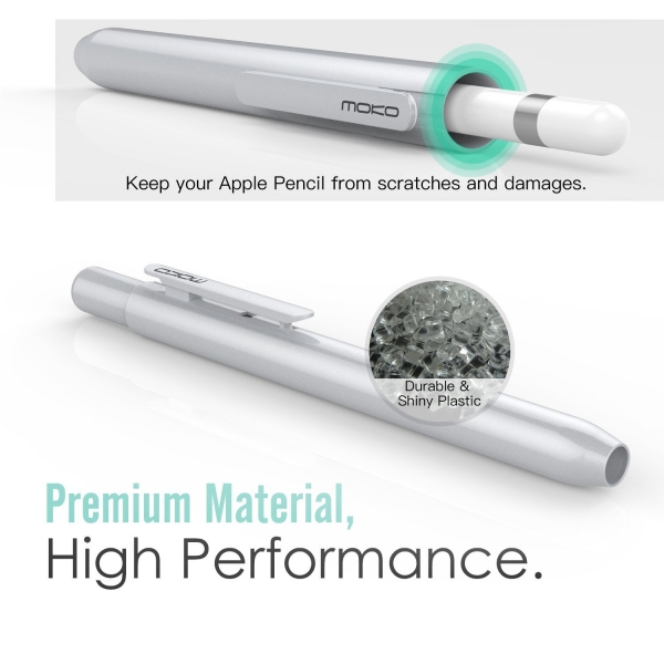 MoKo Apple Pencil Klf-Silver