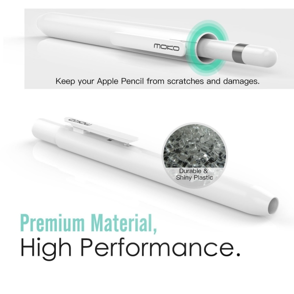 MoKo Apple Pencil Klf-White