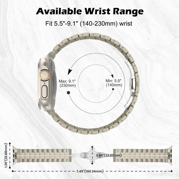 MoKo Watch Ultra 2.Nesil Uyumlu Kay (49/45/44/42mm)