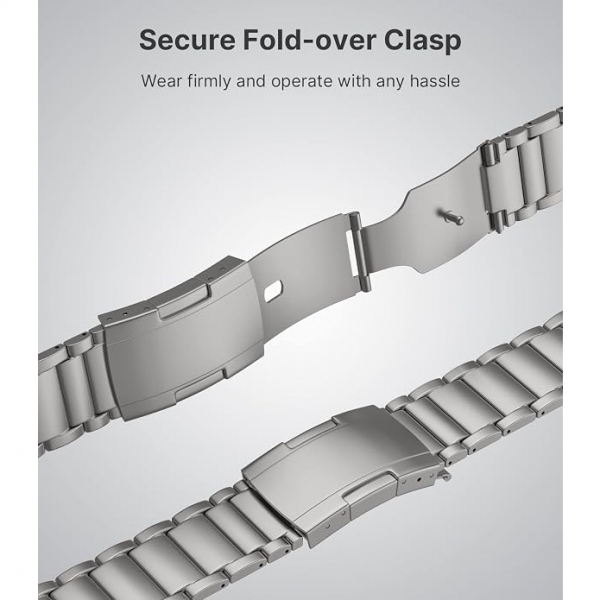 MoKo Apple Watch Ultra 3 Geli�tirilmi� Titanyum Kay�� -Silver
