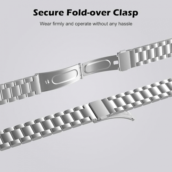 MoKo Apple Watch Ultra 3 �nce Paslanmaz �elik Kay��-Silver
