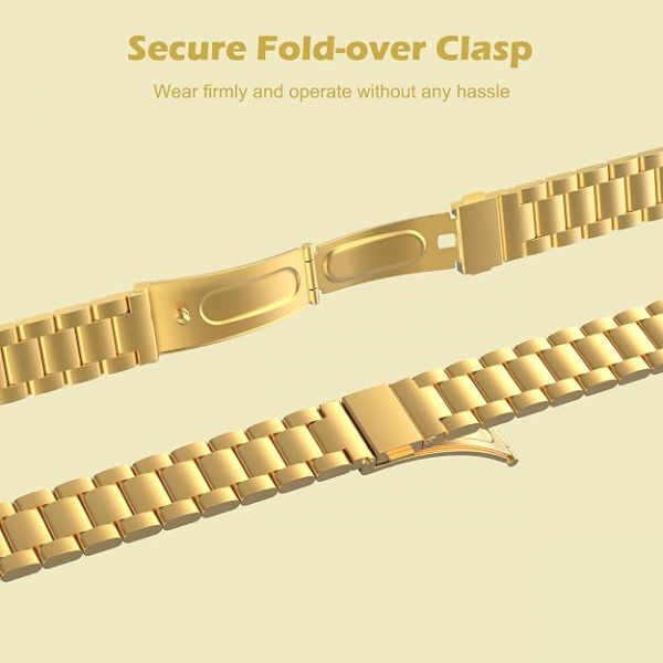 MoKo Apple Watch Ultra 3 �nce Paslanmaz �elik Kay��-Gold