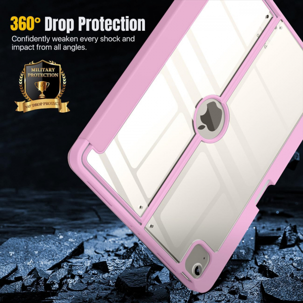 MoKo Apple iPad Air M2 Standl Klf (13 n)-Nosegay Pink 