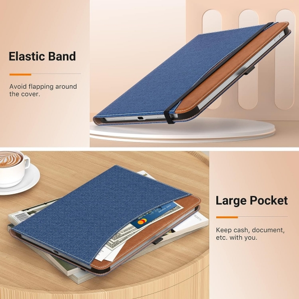 MoKo Apple iPad 10. Nesil Klf (10.9 n)-Denim Blue 