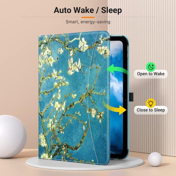 MoKo Apple iPad 10. Nesil Klf (10.9 n)-Almond Blossom