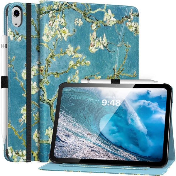 MoKo Apple iPad 10. Nesil Klf (10.9 n)-Almond Blossom