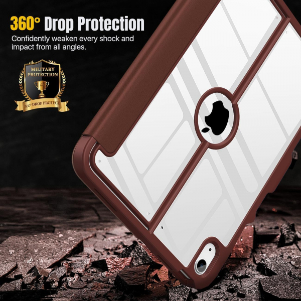 MoKo Apple iPad A16 Standl Klf (11 n)-Brown