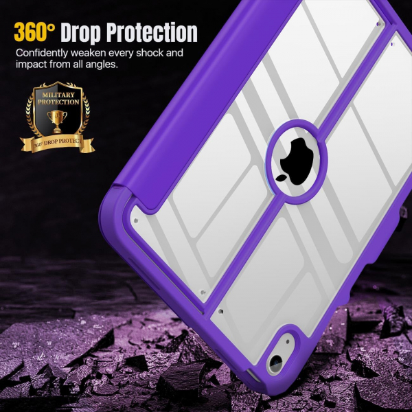MoKo Apple iPad A16 Standl Klf (11 n)-Dark Violet