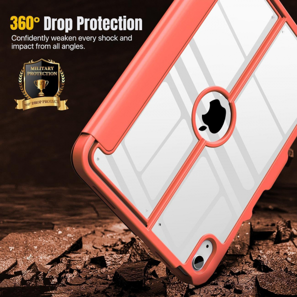 MoKo Apple iPad A16 Standl Klf (11 n)-Orange