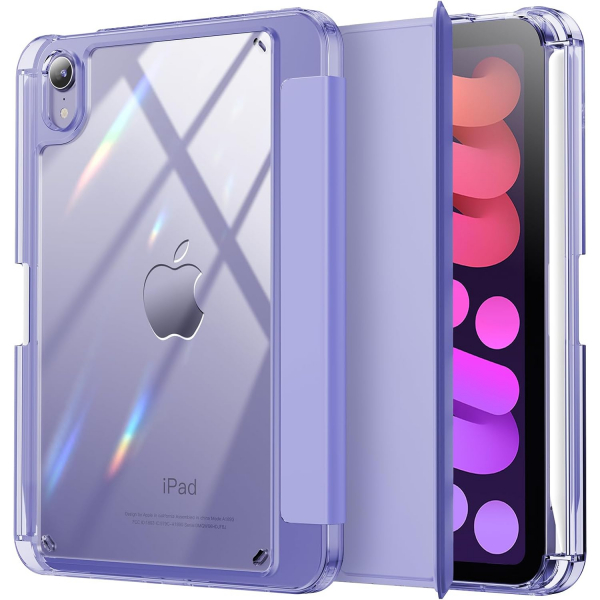 INFILAND Apple iPad Mini 7 Klf -Lavender Purple 