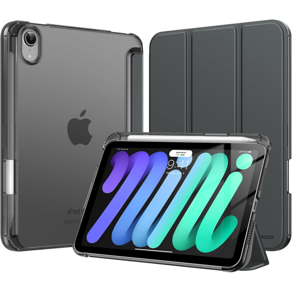 MoKo Apple iPad Mini 7 Standl Klf -Space Gray