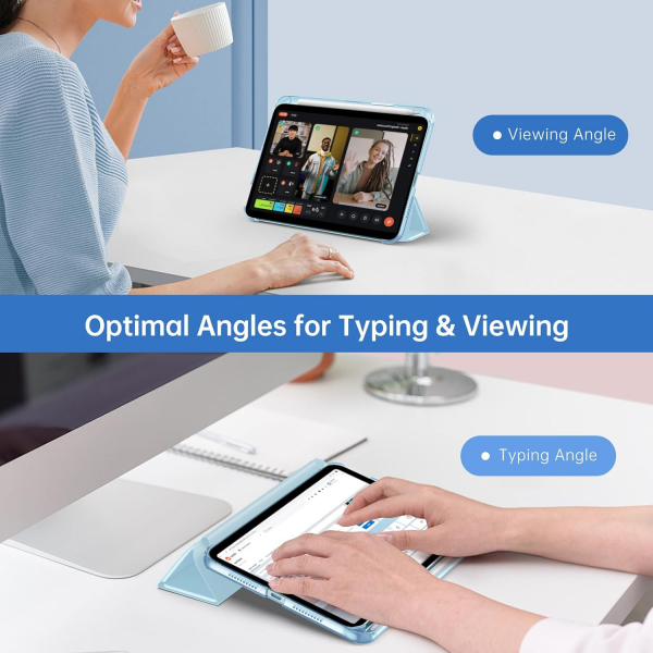 MoKo Apple iPad Mini 7 Standl Klf -Sky Blue