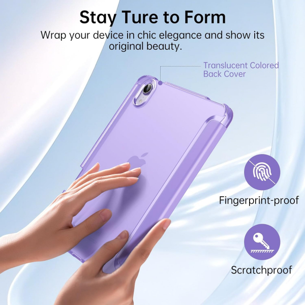 MoKo Apple iPad Mini 7 Standl Klf -Lilac