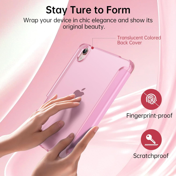 MoKo Apple iPad Mini 7 Standl Klf -Pink