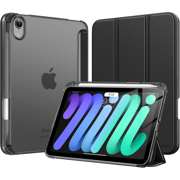 MoKo Apple iPad Mini 7 Standl Klf -Black