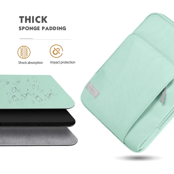 MoKo Carrying MacBook Pro Laptop antas(13-14 in) -Mint Green