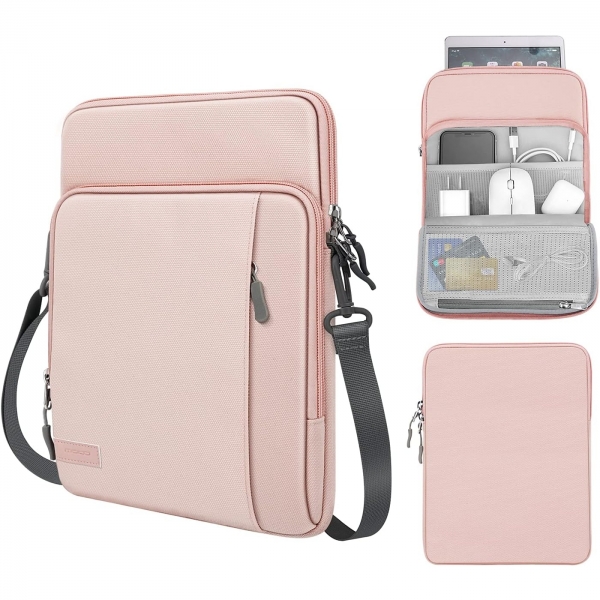 MoKo Carrying MacBook Pro Laptop antas(13-14 in) -Pink 